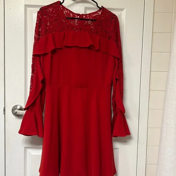 Lulus | Dresses | Red Semi Formal Dress | Poshmark